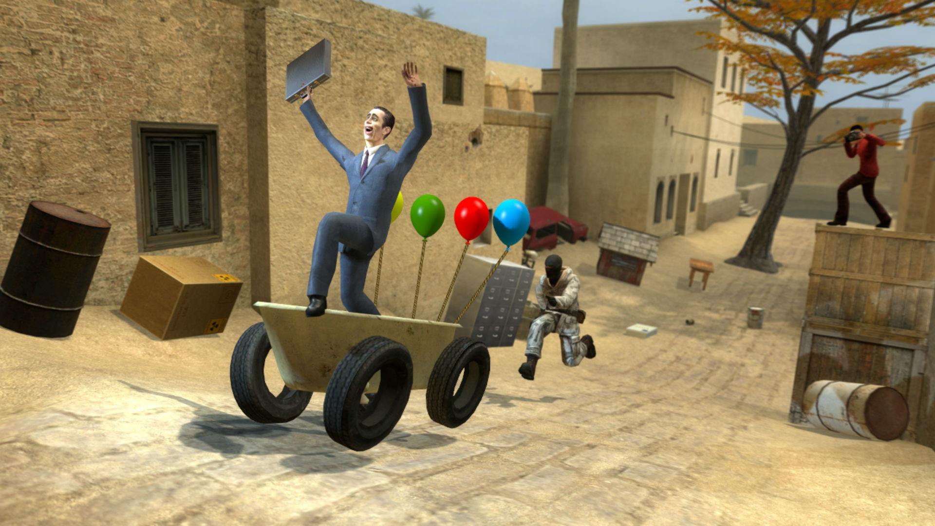 i (tried to) recreate one of the photos of gmod on steam : r/gmod