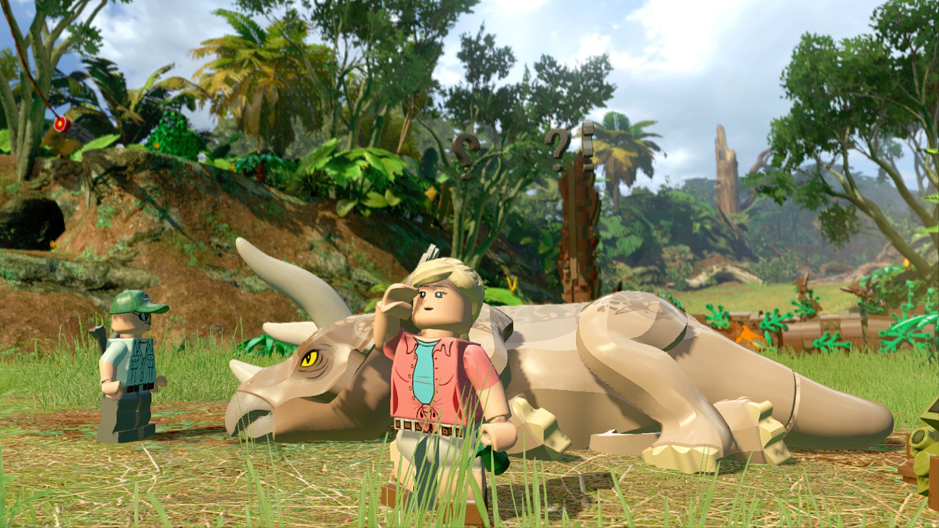 Lego Ellie Satler in einem der besten Dinosaurierspiele, Lego: Jurassic World