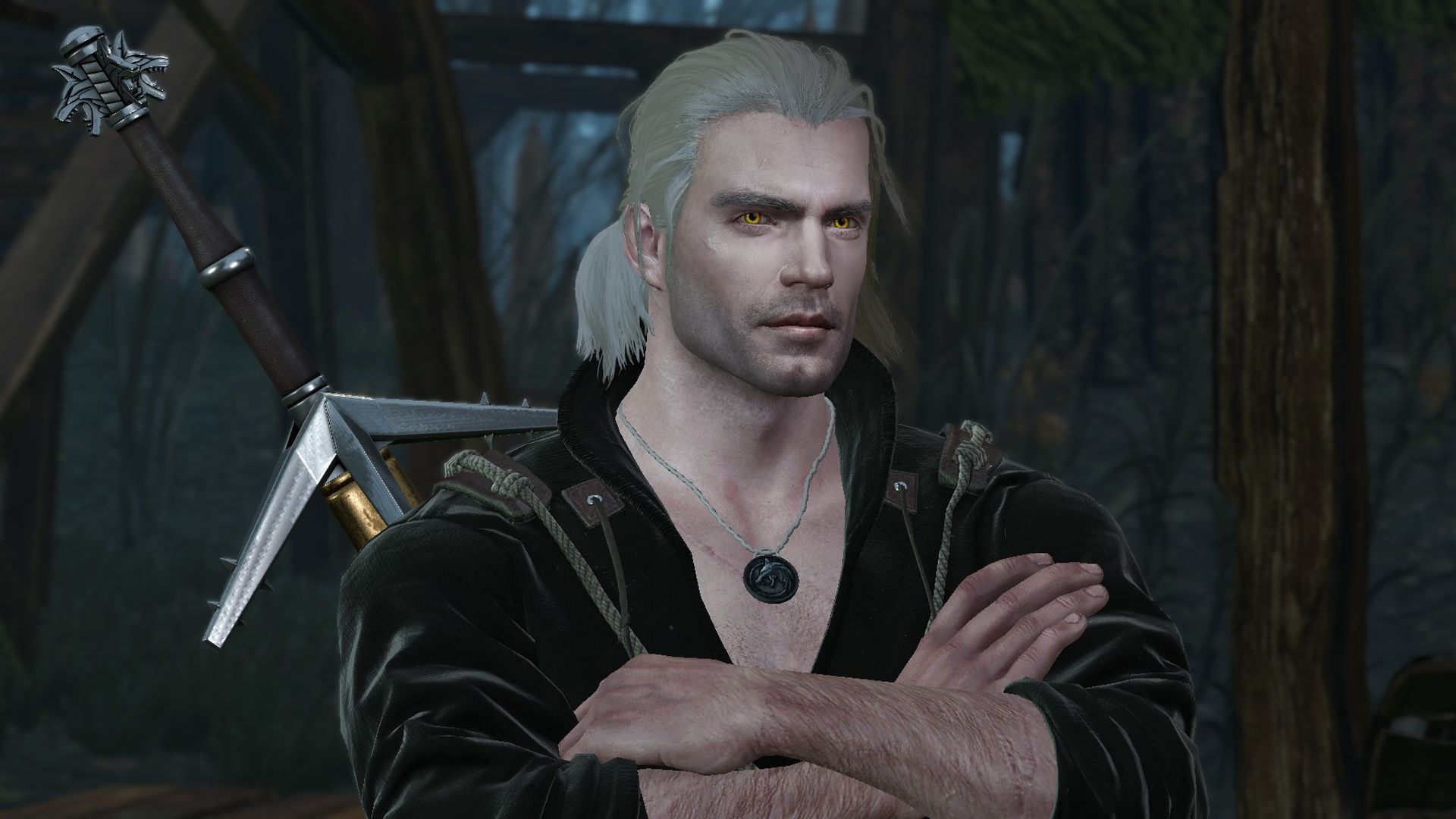 This The Witcher 3 Mod Replaces Geralts Face With Henry Cavills