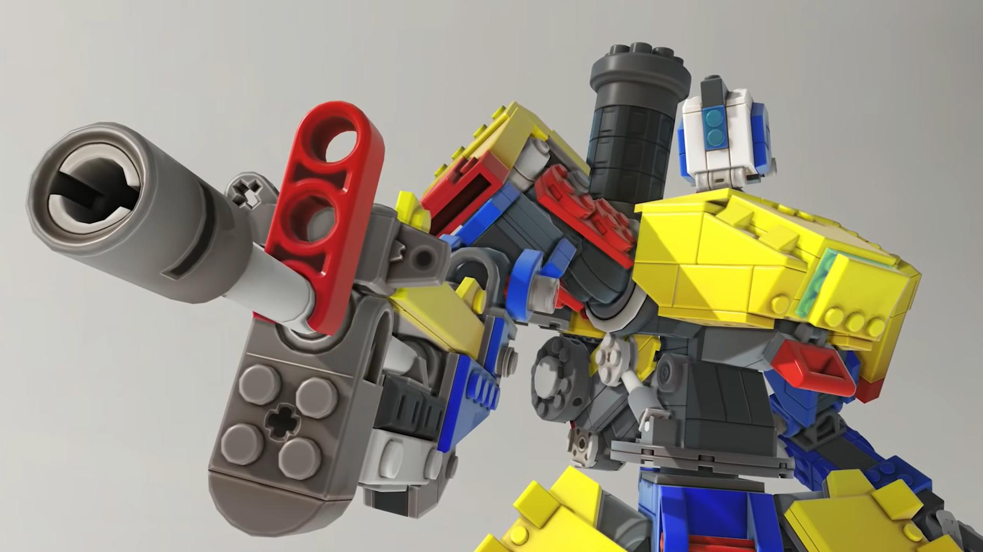 Overwatch’s Lego Bastion skin even has Lego sound effects