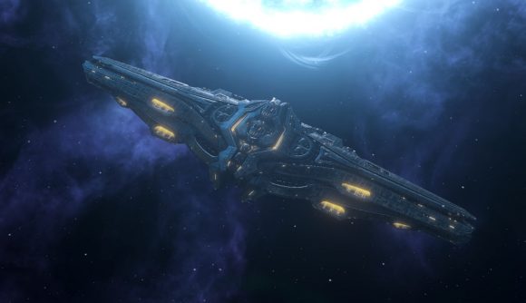 This cursed Stellaris mod asks ‘what if the galaxy was a grid?’