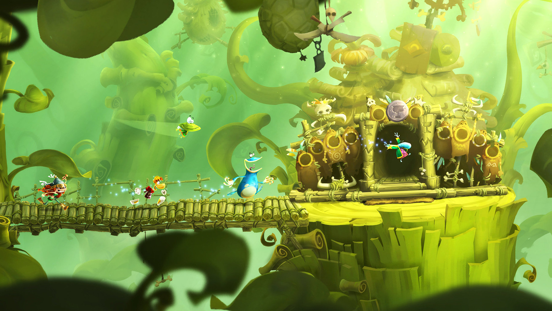 Rayman Legends - Gameplay #1 - High quality stream and download - Gamersyde