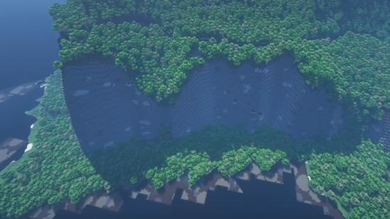 Someone converted Google Earth into Minecraft