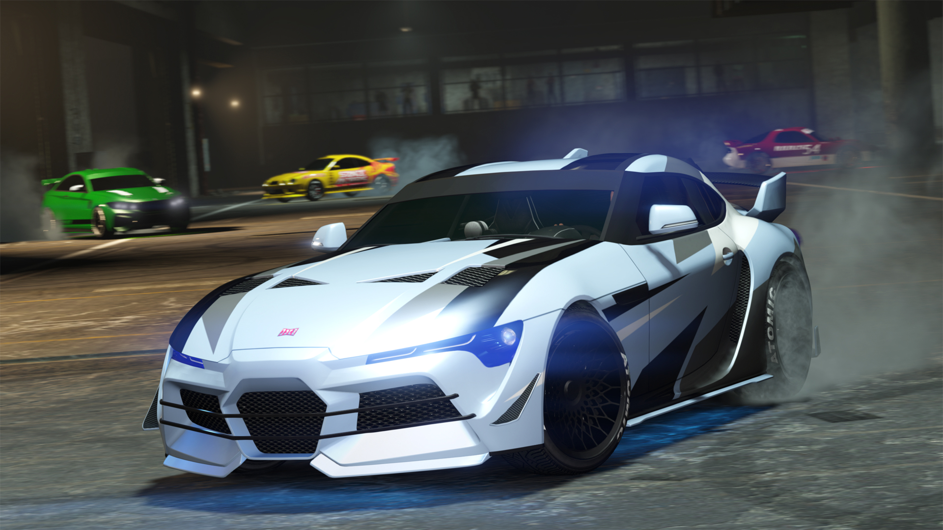 GTA 5 Online Race Full Gameplay (GTA V PC Super Cars Race) 