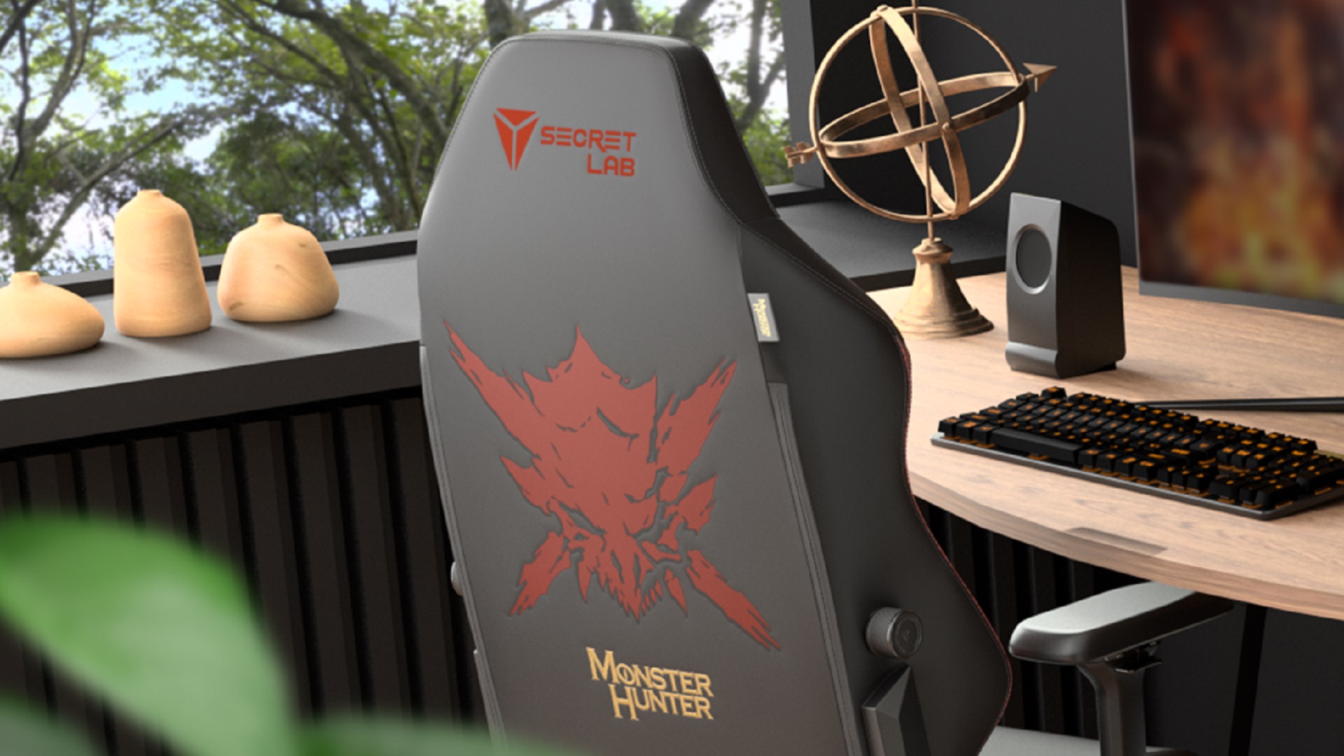  Secretlab Titan Evo Monster Hunter Gaming Chair