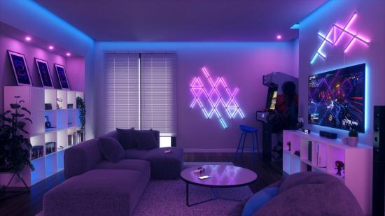 Nanoleaf's latest LED lights fit above your gaming PC and in your bedroom
