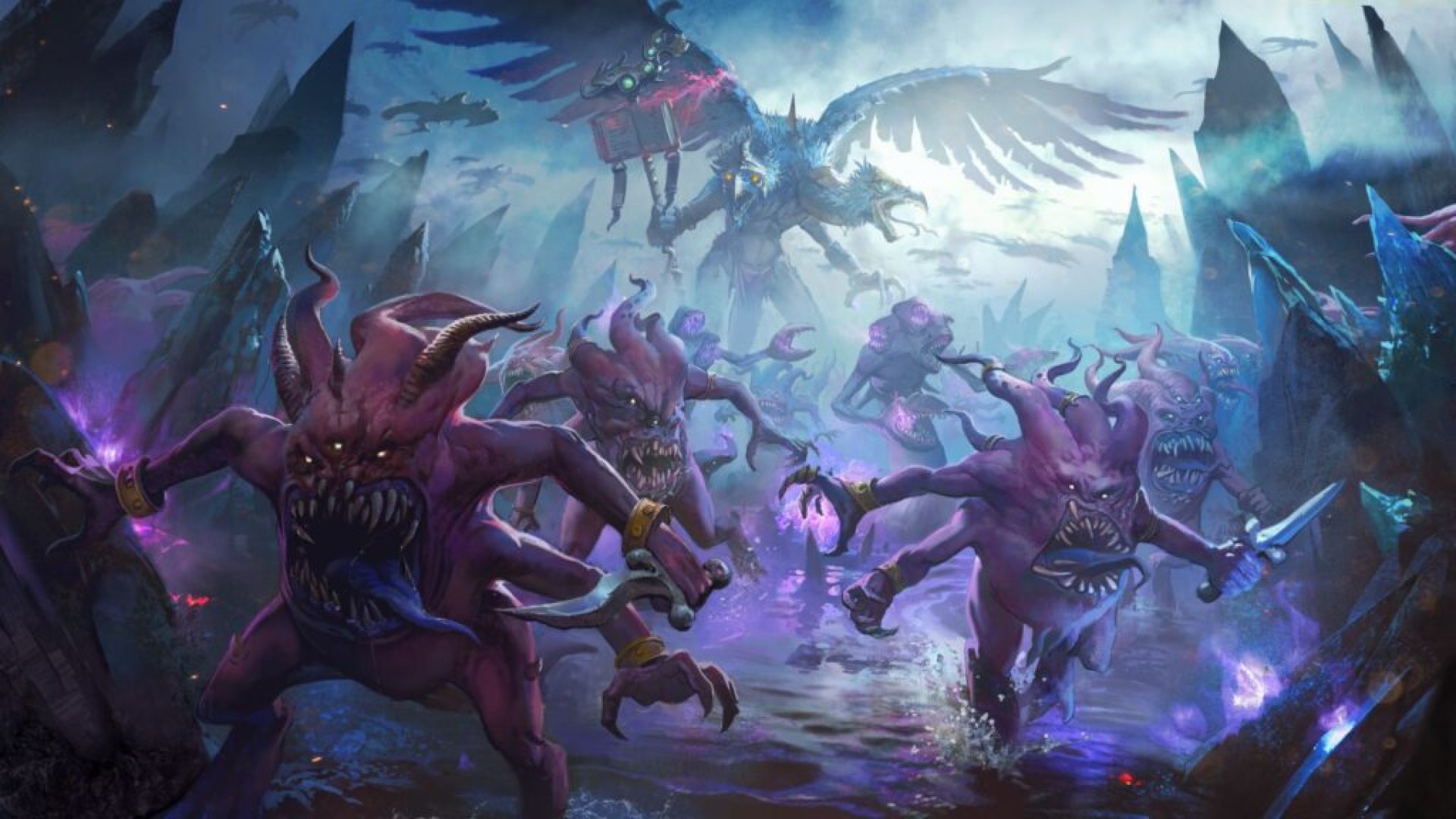 Total Warhammer 3s Tzeentch Army Roster Is Full Of Gibbering Mouthy Horrors 0330