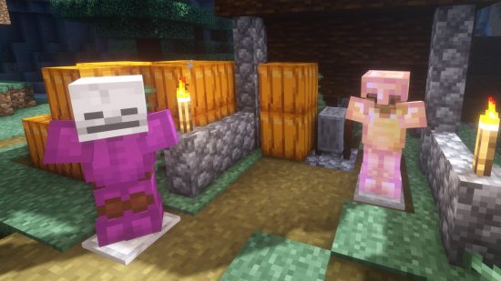 Minecraft armor stand recipe and uses