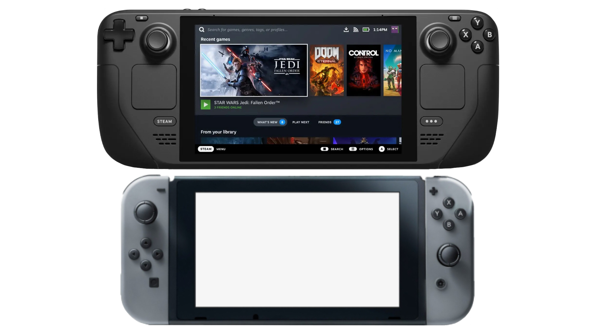 Steam Deck Specs: How the Nintendo Switch Compares to Valve's Handheld  Gaming PC