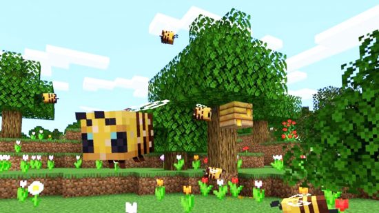 Minecraft bees: how to find harvest honey | PCGamesN