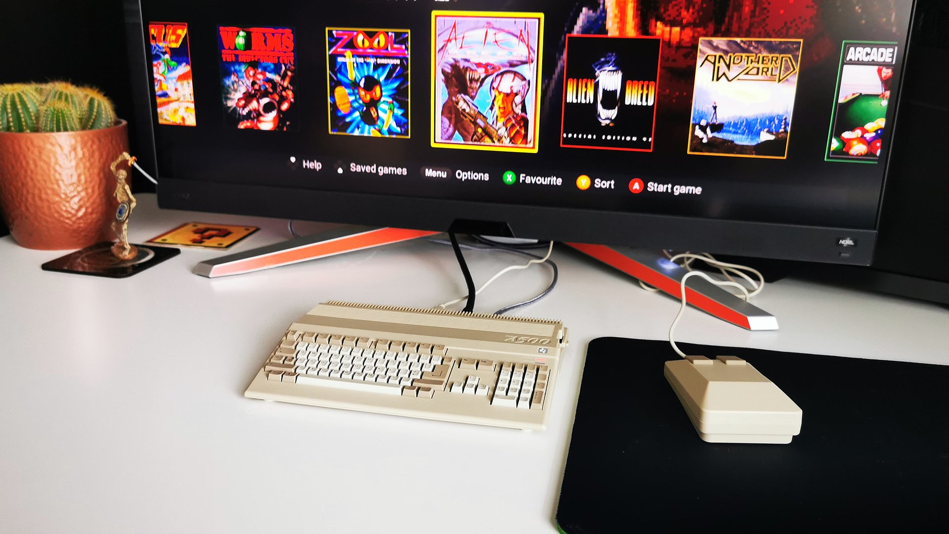 Plug and Play USB Stick Expansion Pack For Amiga 500 Mini Retro