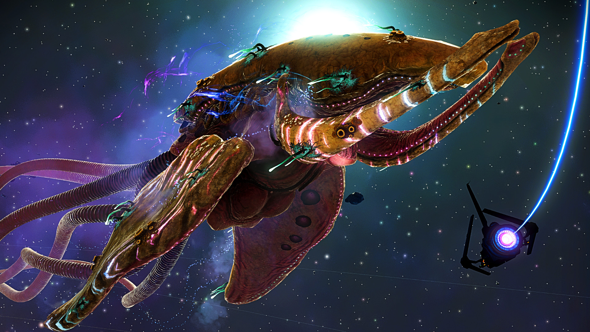 No Man's Sky Leviathan adds roguelike mode and space whales
