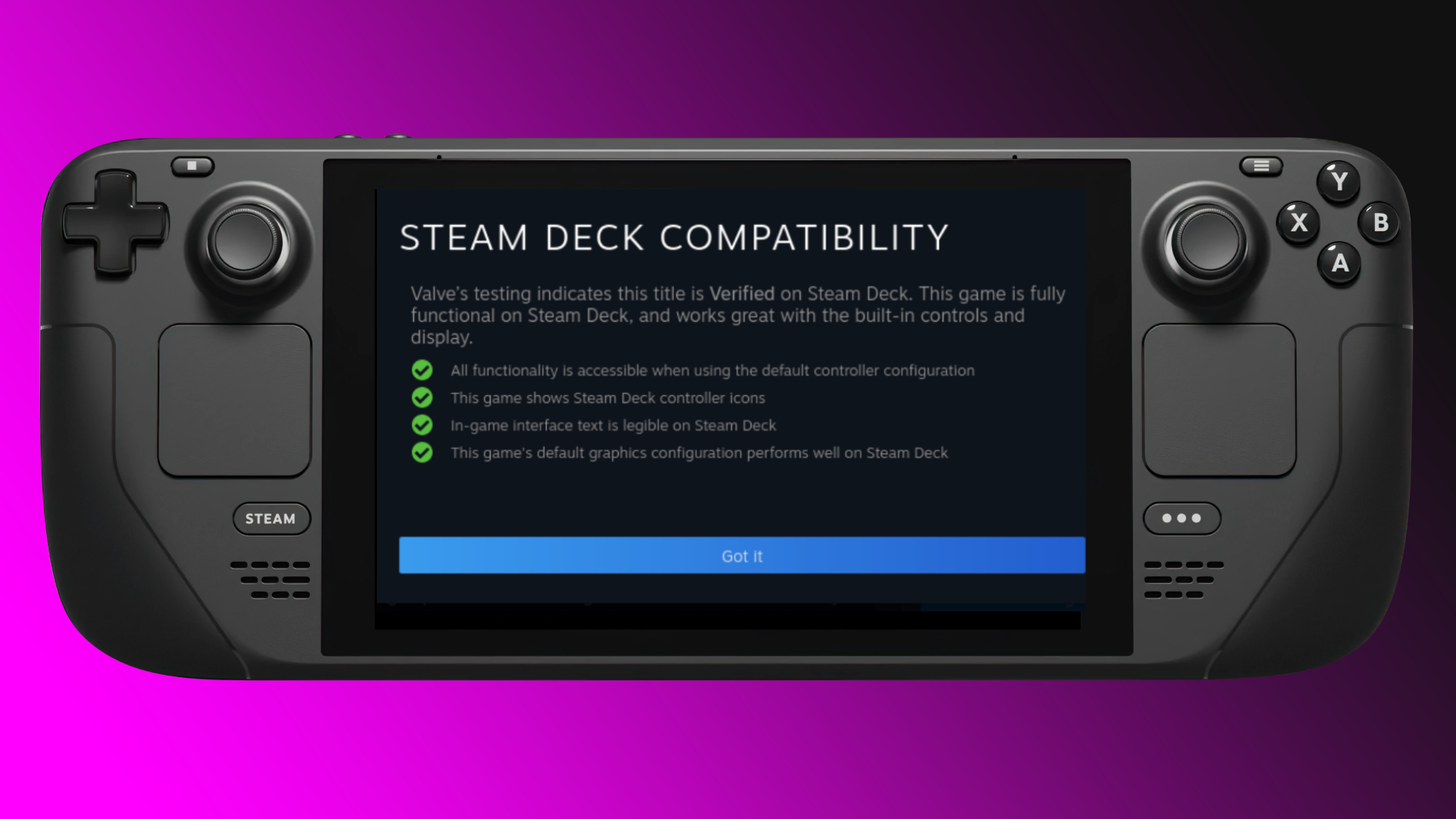 Verified Games You Can Play With Steam Deck in 2023 - The Game Statistics  Authority 