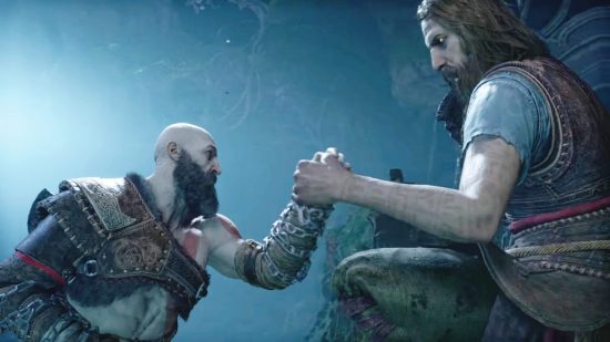 Why does Tyr have two hands in God of War Ragnarok?