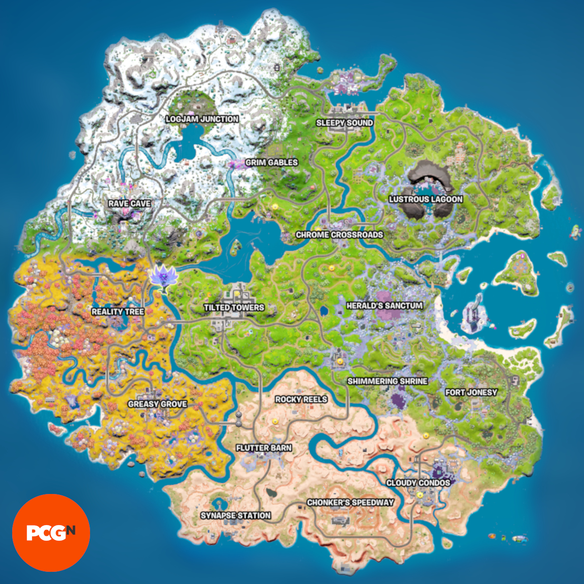 Fortnite new map – Chapter 3 Season 4 | PCGamesN