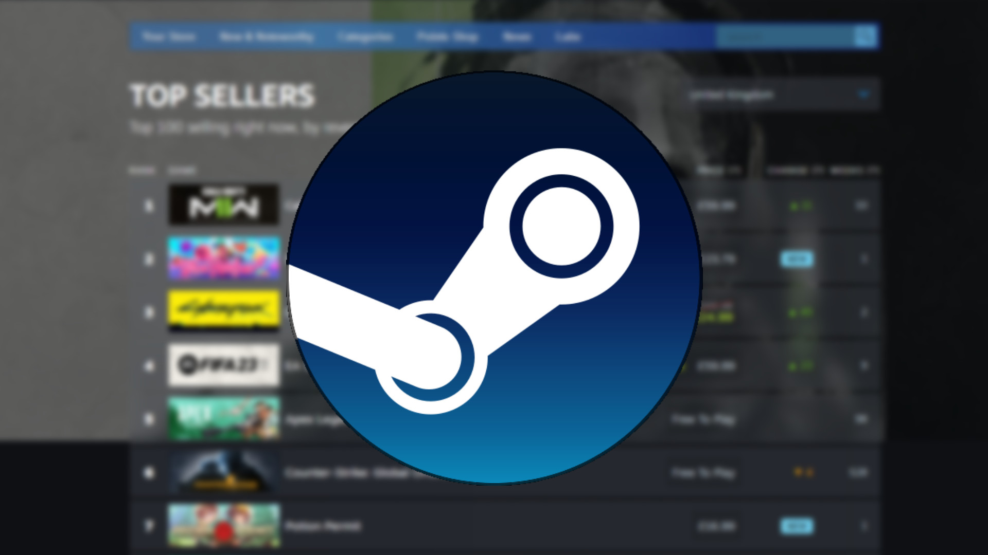Valve replaces Steam's stats page with new real-time and weekly