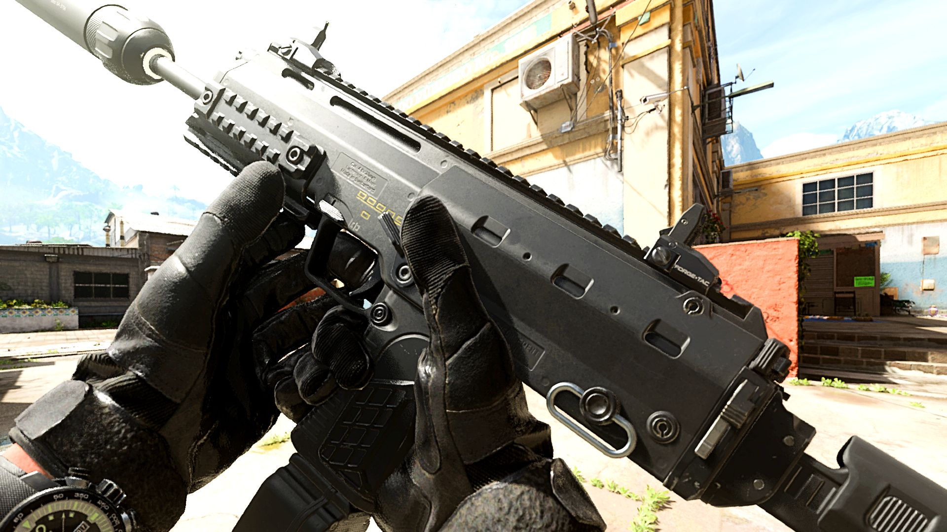 Modern Warfare 2 pro Aydan's VEL 46 loadout replaces Vaznev-9K as