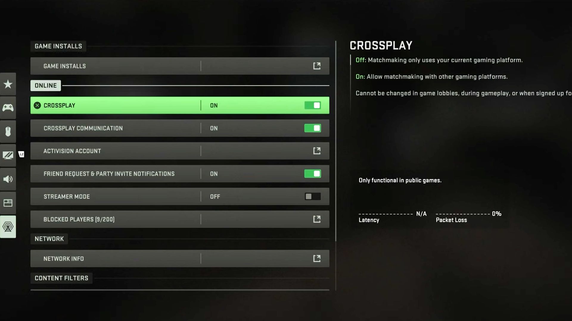 How to ENABLE CROSS PLAY & Invite Friends