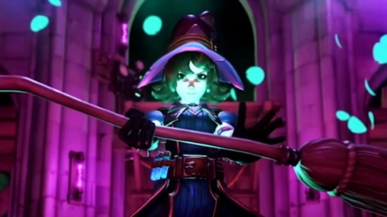Overwatch 2 - witch Kiriko skin, complete with witch hat and broom