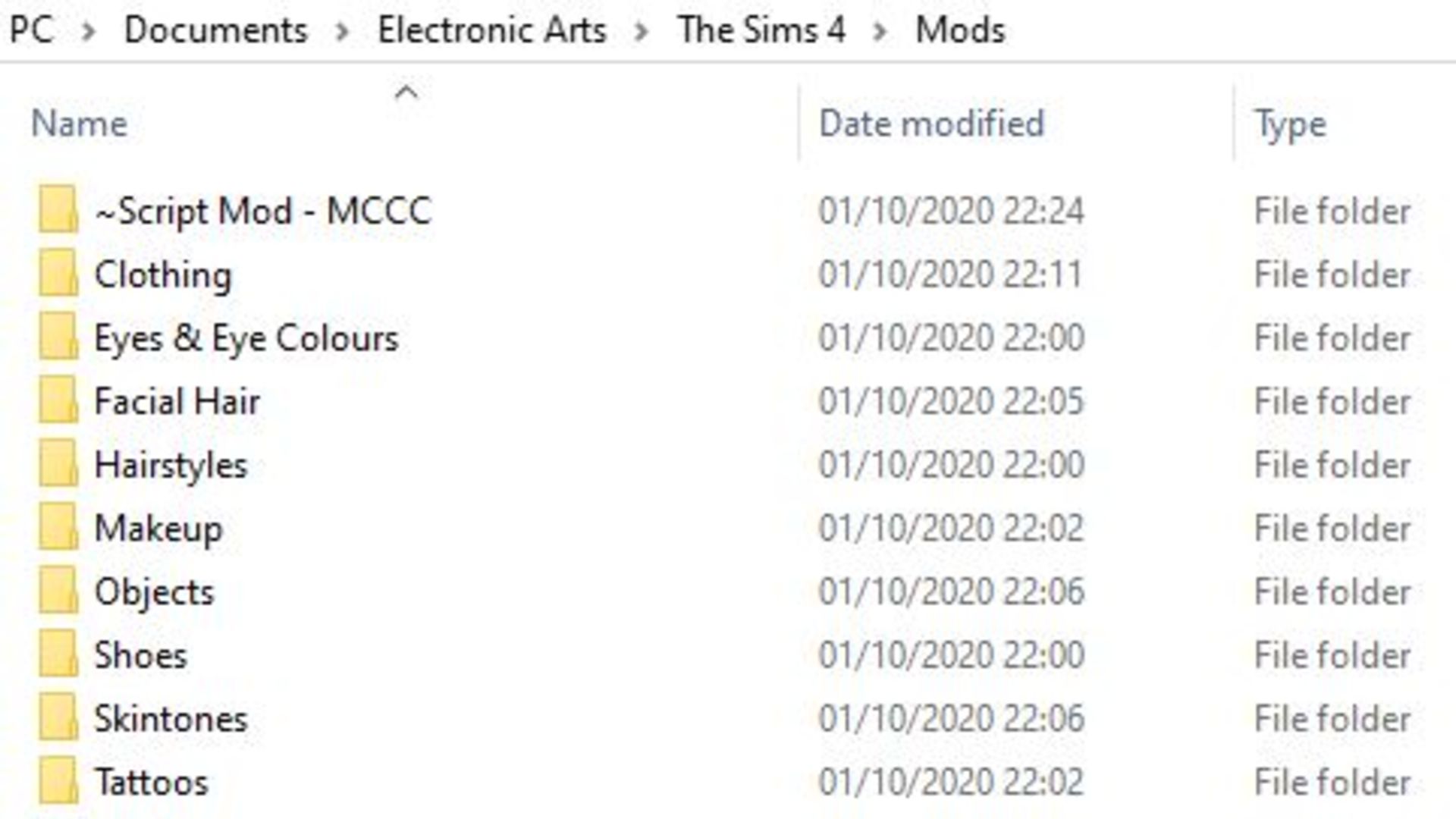 sims 4 mods folder        <h3 class=