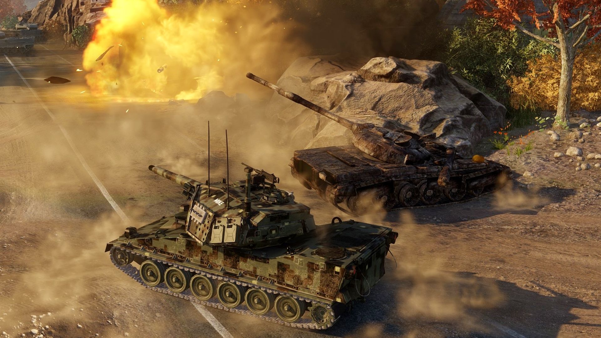 battle tanks game