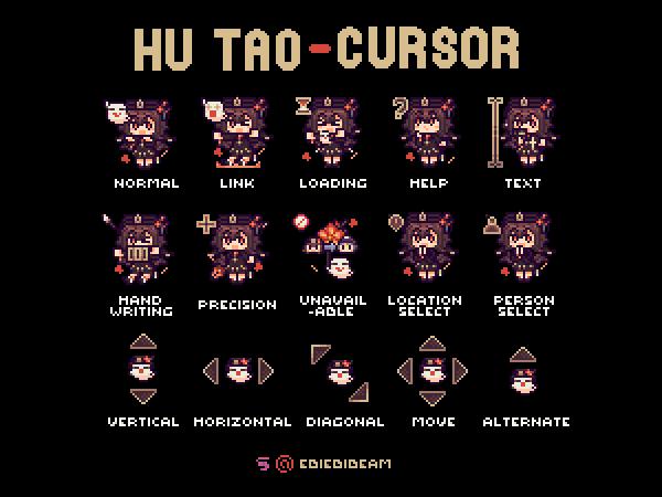 Genshin Impact custom cursor gives you an ultra cute Hu Tao