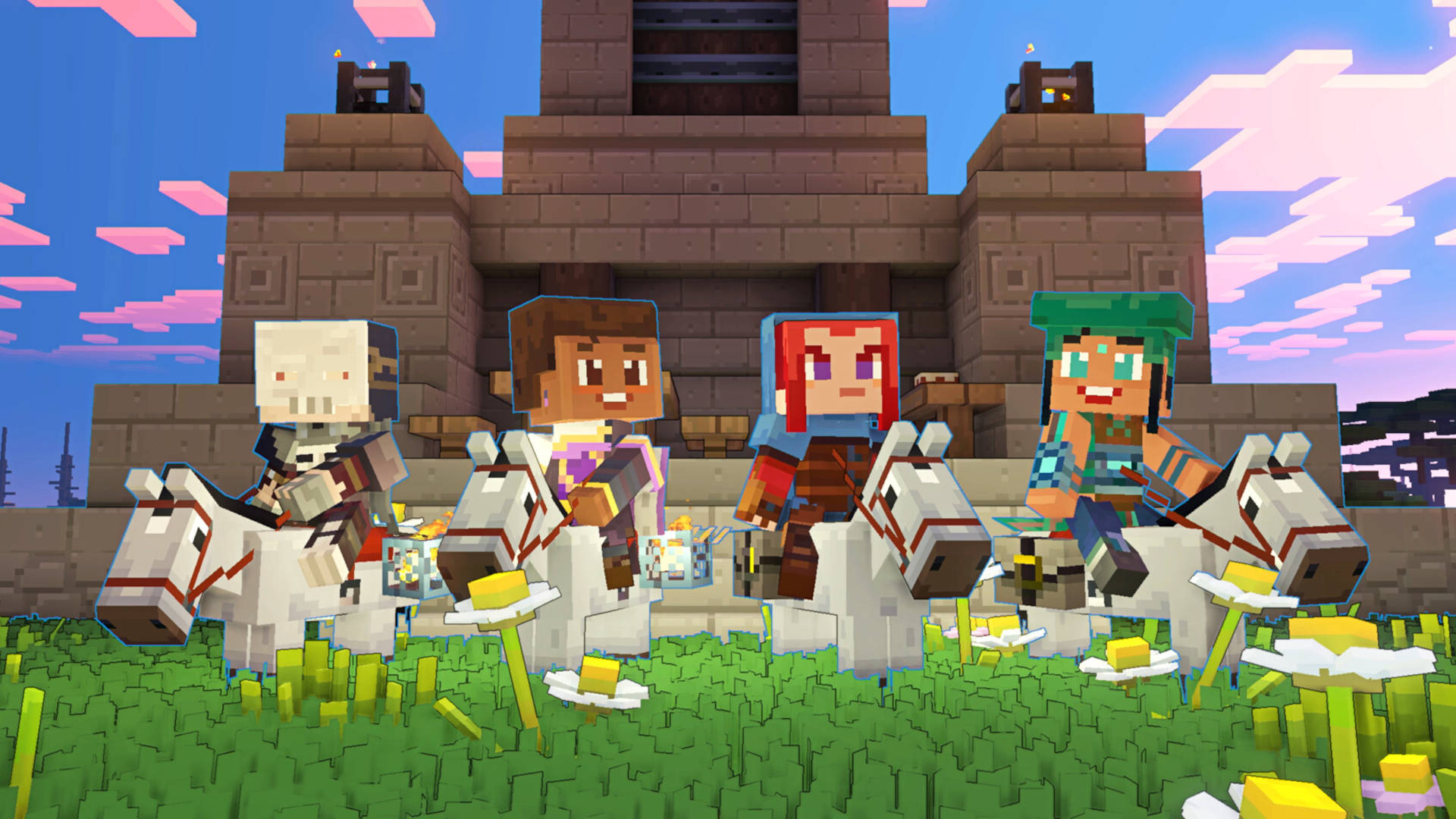 Minecraft Legends' is a new action-strategy game coming 2023