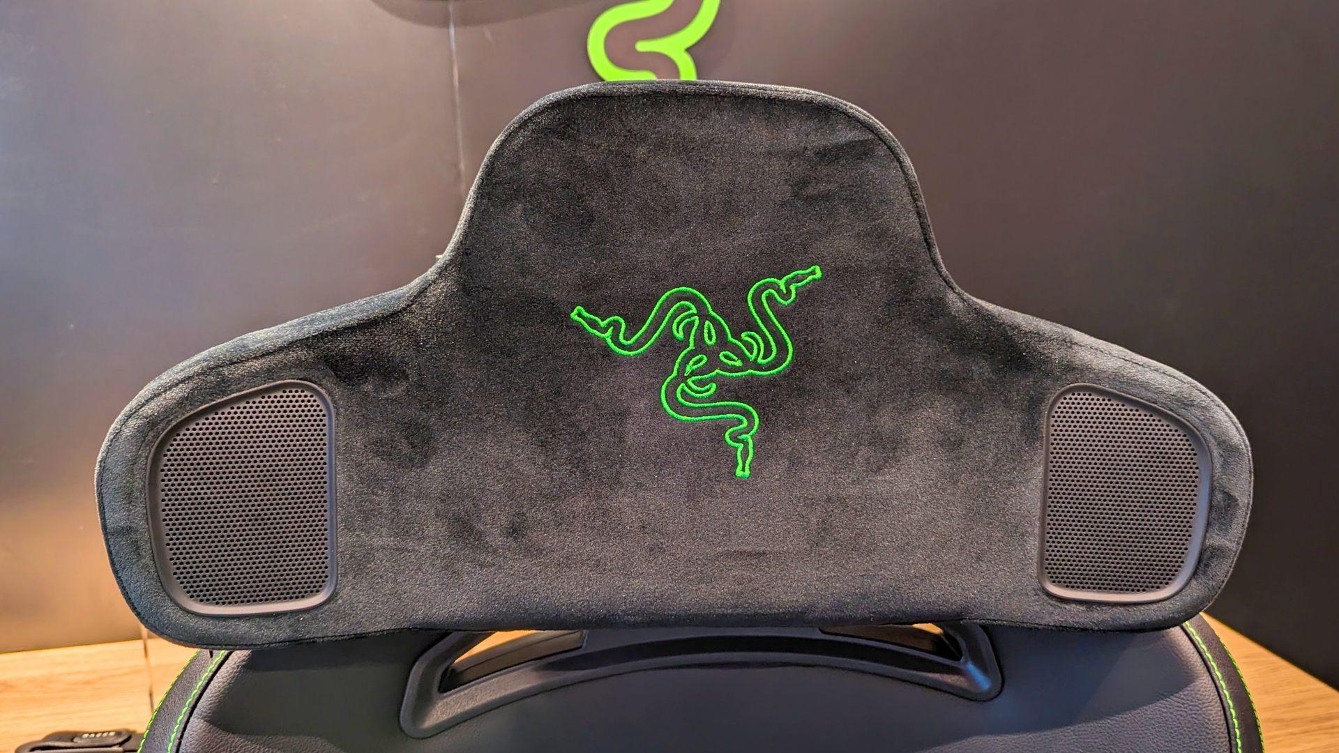 Razer's Project Carol gaming chair head cushion has speakers and