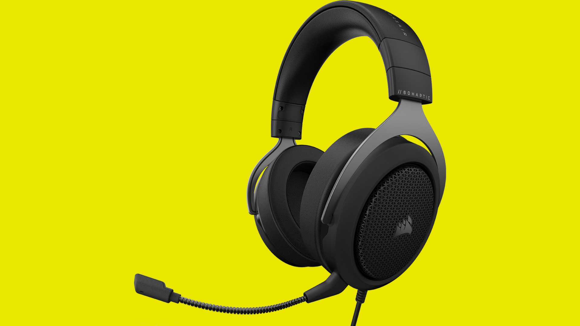 gaming this code 50% HS60 headset Get the Corsair with off Haptic