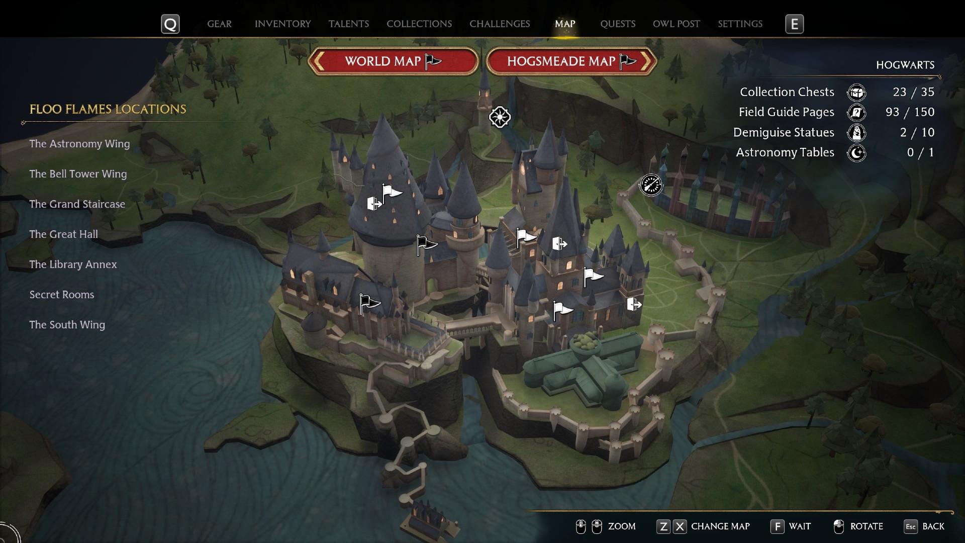 hogwarts castle map minecraft