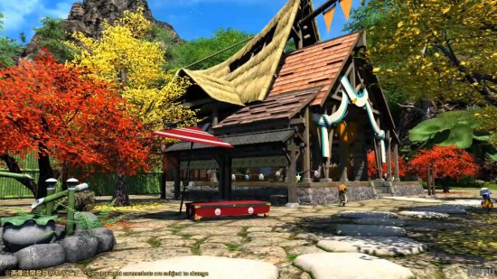 FFXIV 6.4 Details – ein kleines Haus auf einem Island Sanctuary-Versteck im MMORPG
