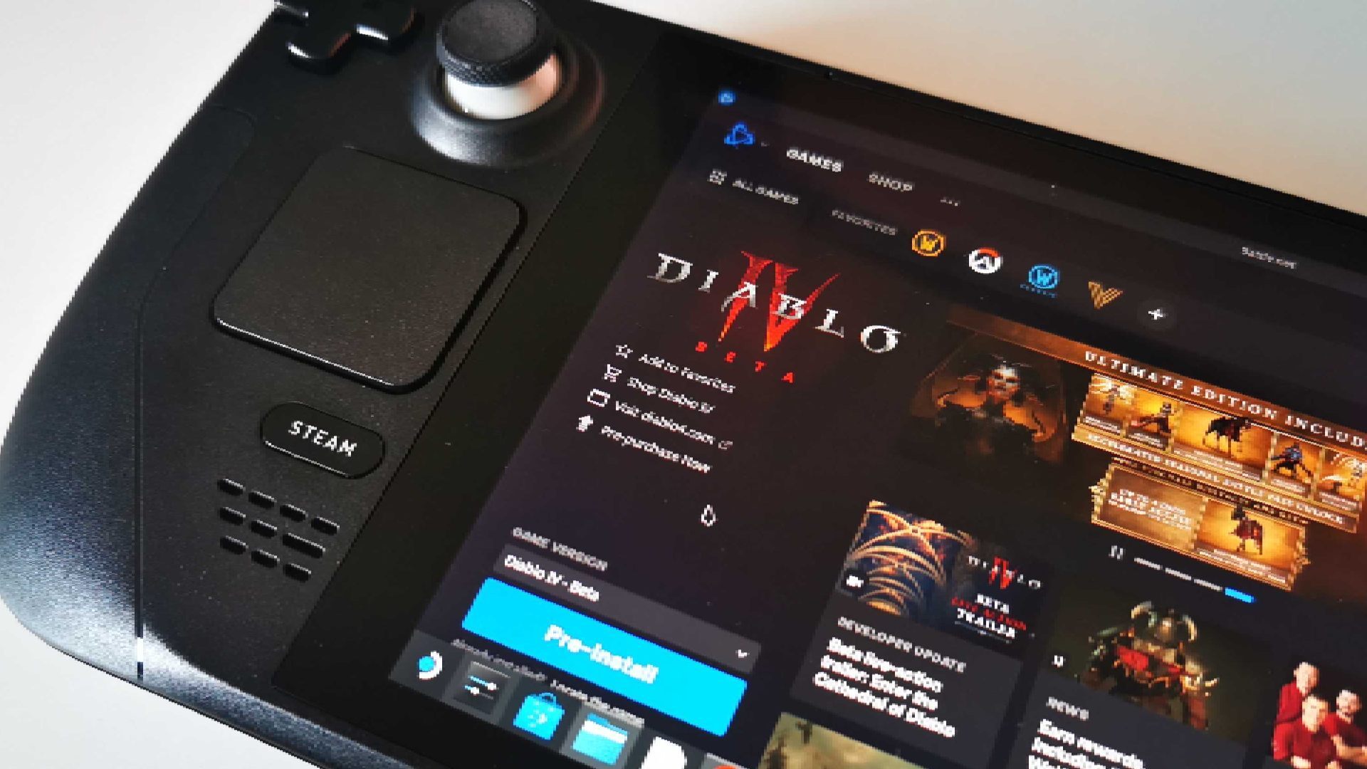 Get Battle.net, EA, Epic Games and more on Steam Deck the easy way