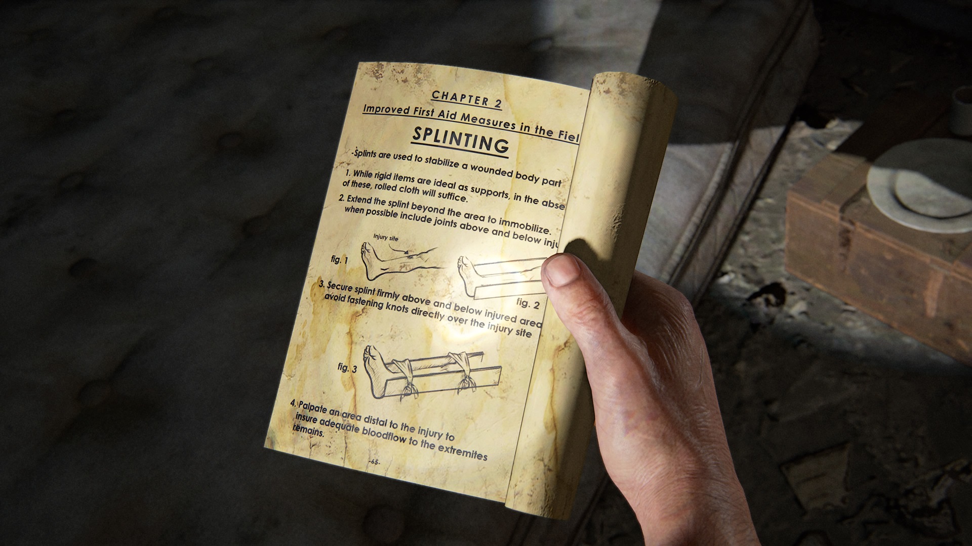 The Last of Us Part 1 Training Manuals locations