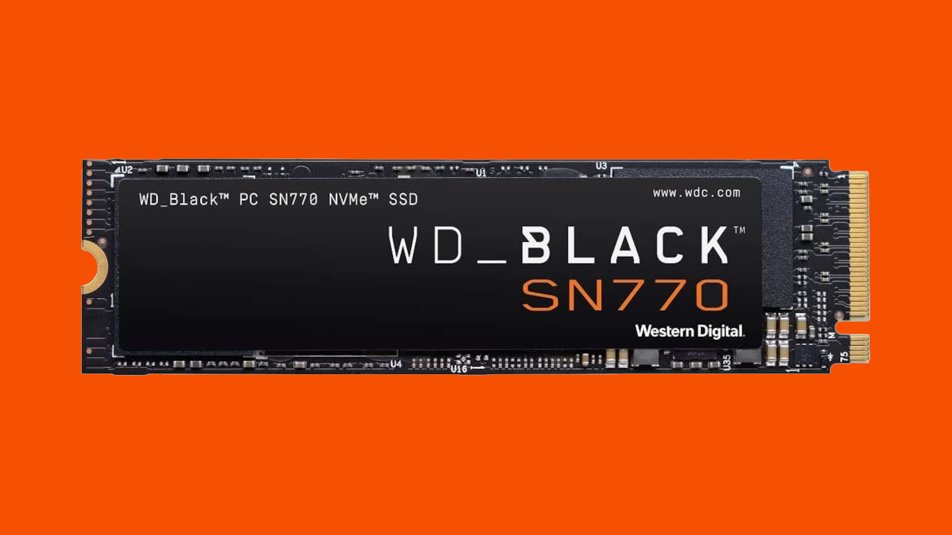 SSD NVMe Western Digital Black SN770 M.2 - 2To, PCI Express 4.0