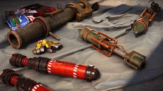 Rost-Update-Patchnotizen – mehrere verschiedene Munitionstypen mit neuen Modellaktualisierungen