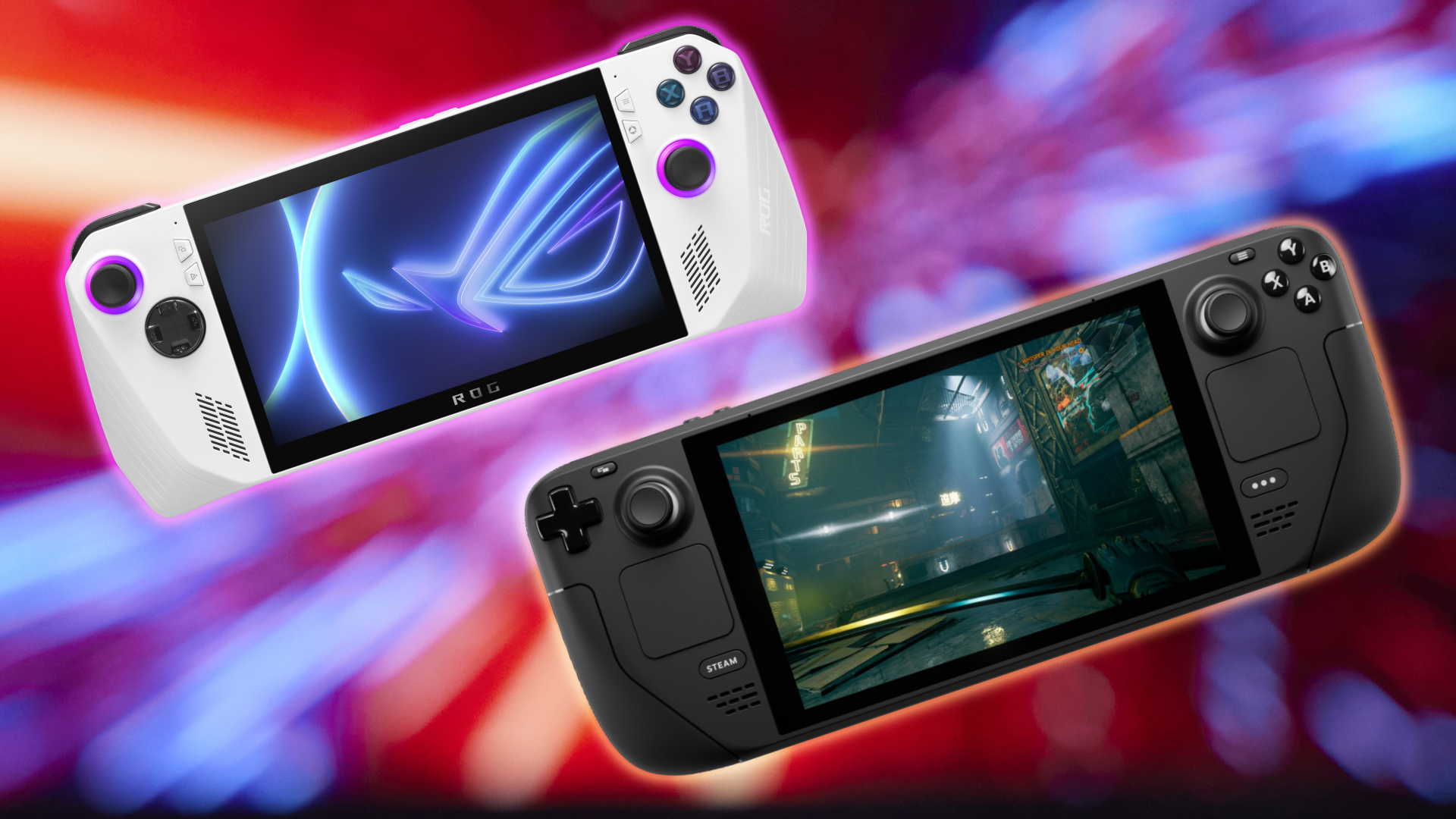 Asus ROG Ally vs. Steam Deck: Which handheld gaming PC is the best