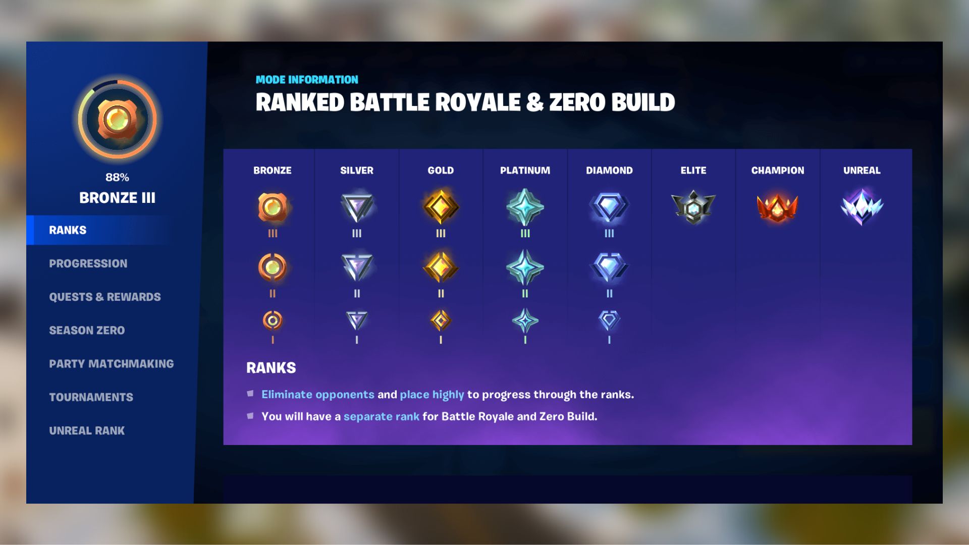 Fortnite Ranking System: How it Works