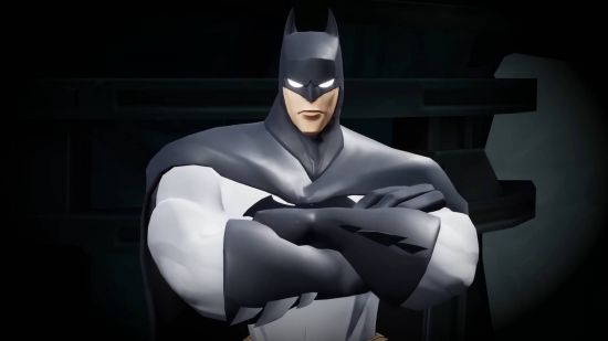Multiversus tier list: Batman has his arms crossed.