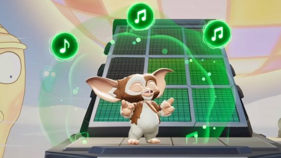 Multiversus tier list: Gizmo is singing to the Cromulons.