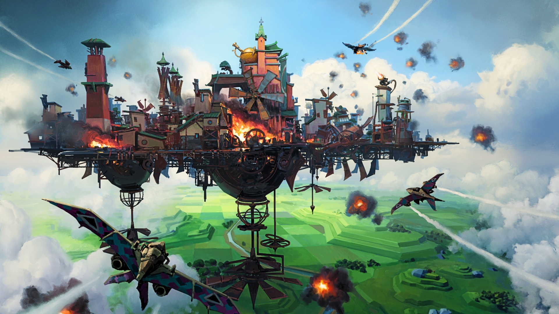 New Cycle is out on PC. Get this steampunk city builder cheap with