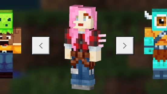I made a minecraft skin entirely in roblox studio! - Creations