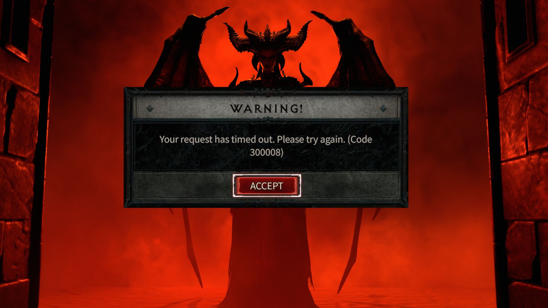 Diablo 4 error code 300008 explained