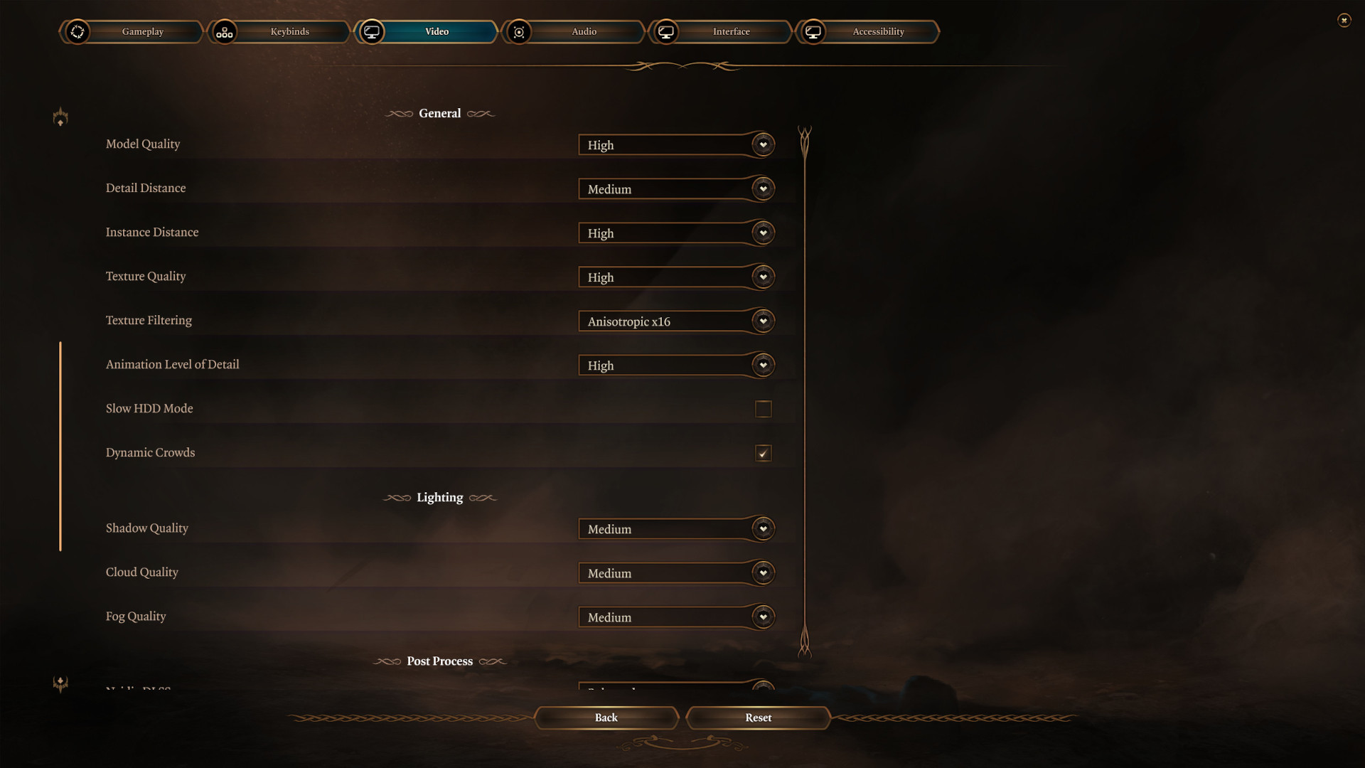 Baldur's Gate 3: best settings, DLSS, slow HDD mode