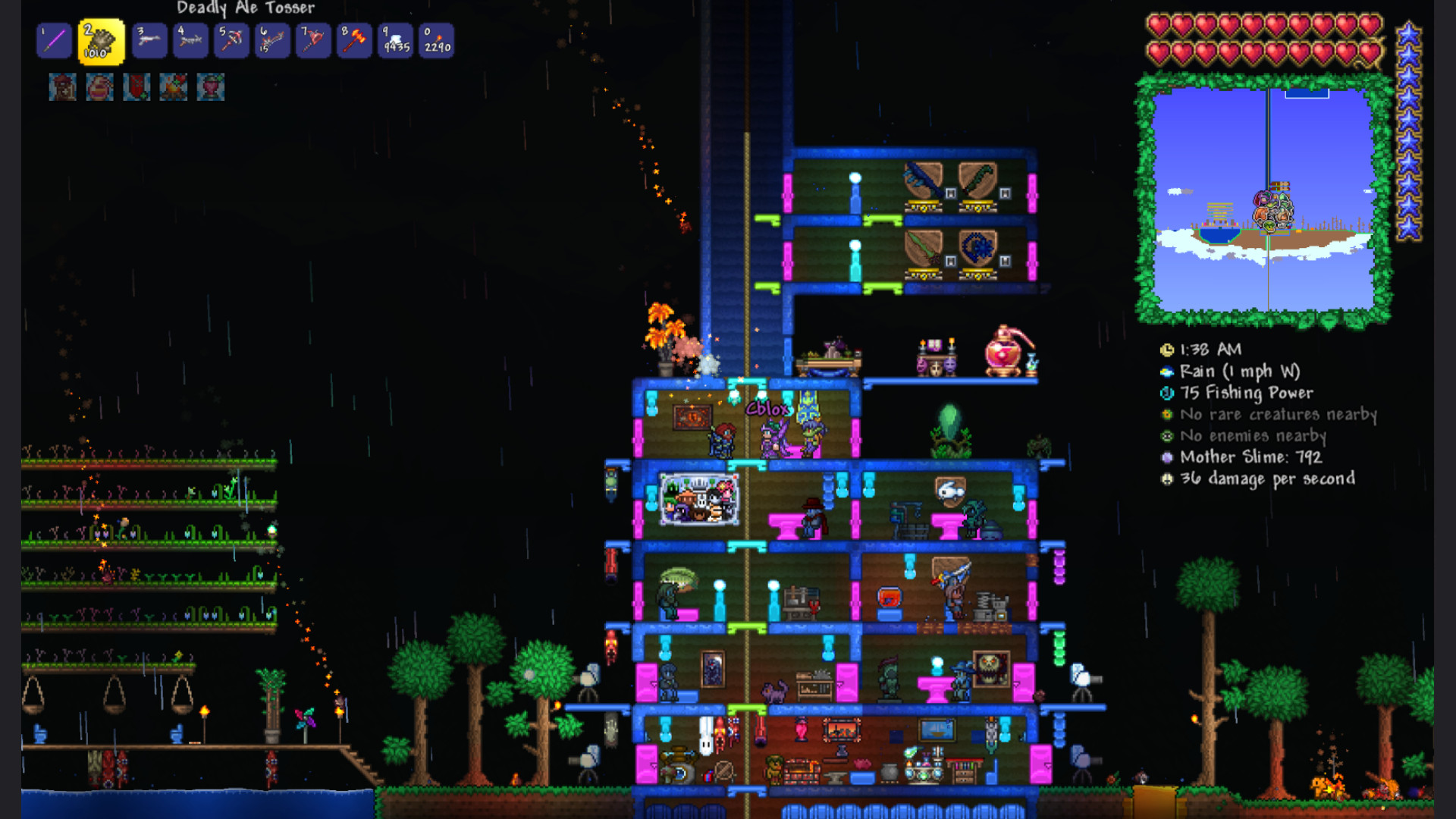Terraria 1.4.4 Skyblock map is its toughest challenge yet