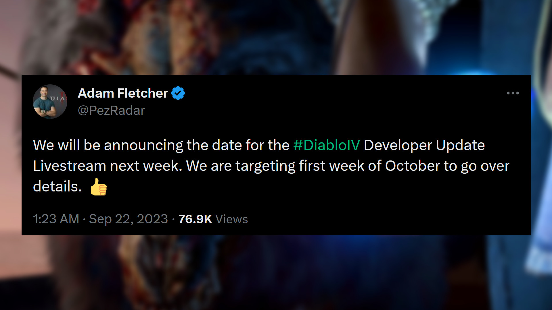 Blizzard reveals details for Diablo 4's second season, Season of