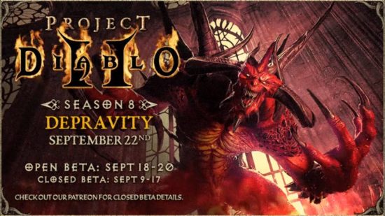 Grafik für Project Diablo 2 Staffel 8 – Depravity