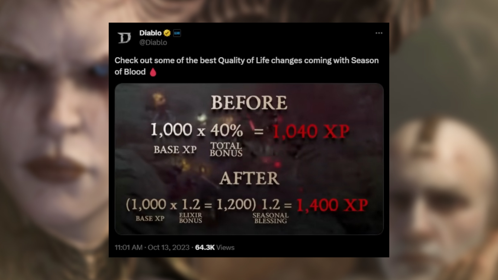 Diablo 4 Season 2: Release Date, New Powers & All Quality Of Life Changes  In Season of Blood