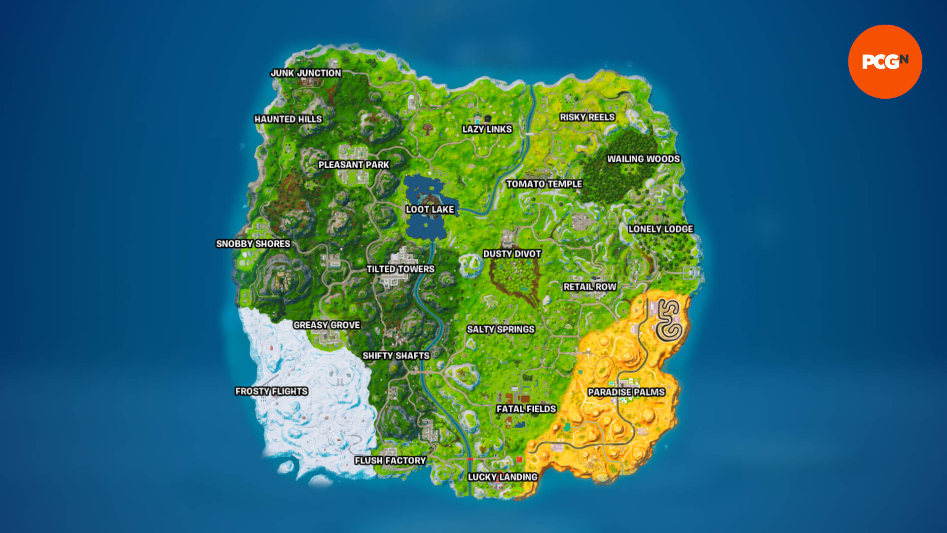 Fortnite Chapter 4 Season OG map and how to find hot spots | 108GAME