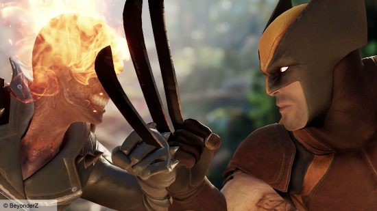 Los mods están convirtiendo a Mortal Kombat 1 en el Marvel vs Capcom 5 más extraño: Los mods están convirtiendo a Mortal Kombat 1 en el Marvel vs Capcom 5 más extraño: los héroes de Marvel Ghost Rider y Wolverine peleando entre sí