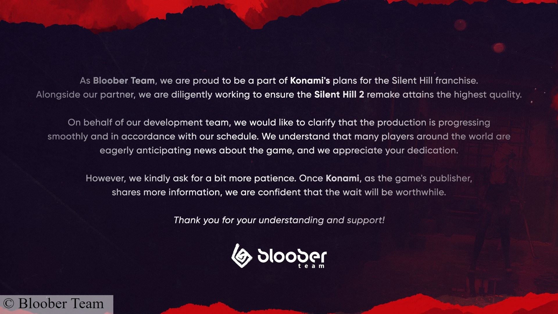 Silent Hill 2 Remake-Update: Eine Erklärung von Silent Hill 2 Remake, Layers of Fear, Blair Witch und dem Observer-Entwickler Bloober Team